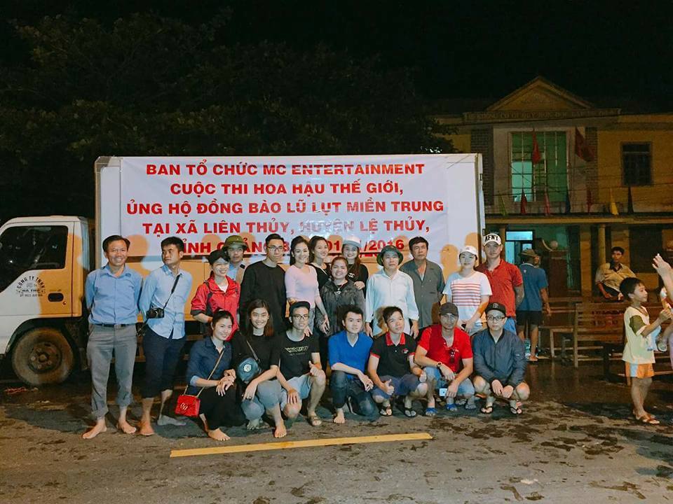 Chuyến từ thiện ý nghĩa tại khu vực miền Trung.